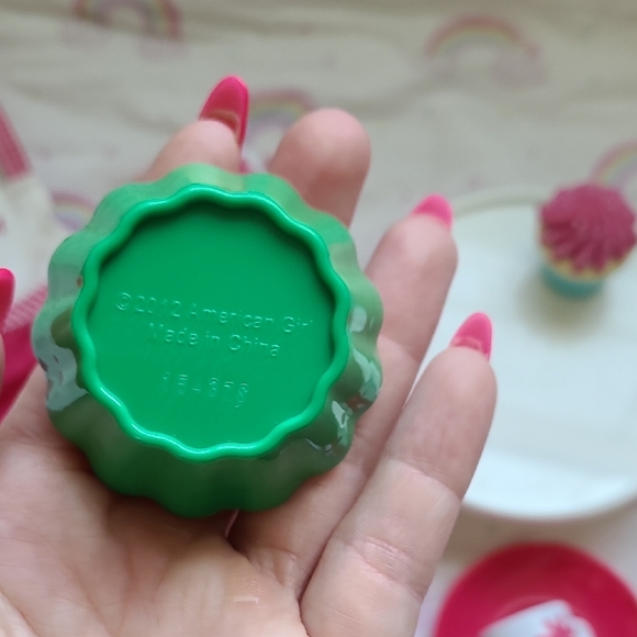 American Girl Pink Party Set with Apron - Picture 5 of 8